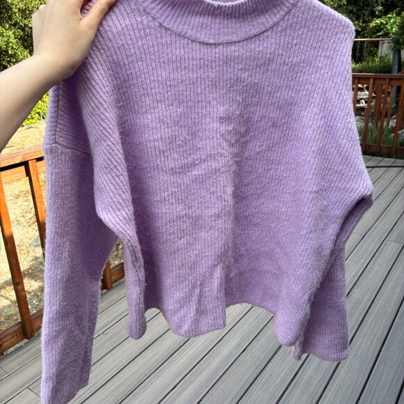Soft Lavender Sweater - Picture 2 of 3